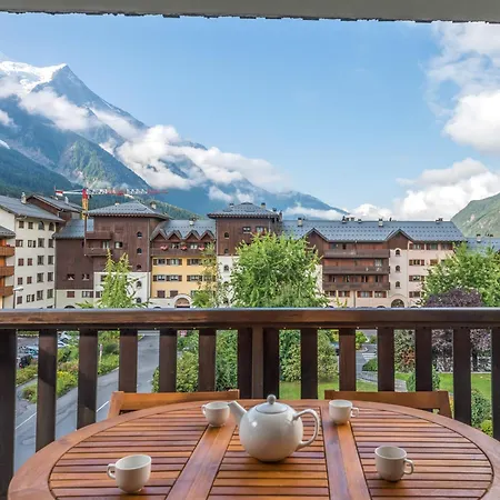 Joli Vue Mont Blanc 3 Balcons Et Parking - Welkeys * Σαμονί