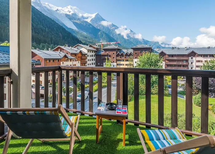Joli Vue Mont Blanc 3 Balcons Et Parking - Welkeys Apartment *